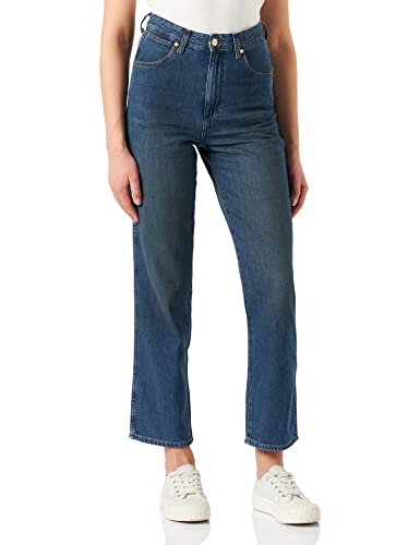 Wrangler Damskie spodnie Mom Straight Pants, Summertime, 33W / 32L