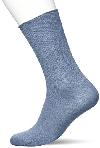 Hudson Skarpety damskie Relax Soft bez ucisku ściągacz, Jeans-Mel., 39-42 EU