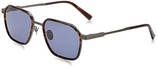 Police Unisex SPLC56 okulary przeciwsłoneczne, czarne, 55, czarny, 55
