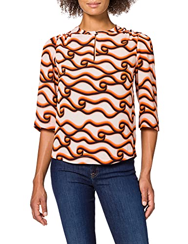 Scotch & Soda Damski top z nadrukiem i lamówką, Combo D 0220, L