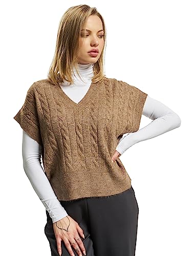 ONLY Damska kamizelka Onlmelody KNT Noos sweter, Karaib/szczegół: melanż, L