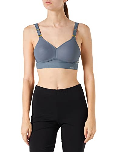 Triumph Triaction Hybrid Lite Sport biustonosz z wycięciem typu racerback, Połączenie szarej kombinacji, 70E