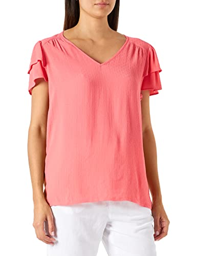ESPRIT Damska bluzka 052EE1F305, 640/CORAL RED, S