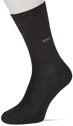 BOSS Męskie skarpety William Rs Uni Wo, Nowy - Charcoal12, 43-44 EU