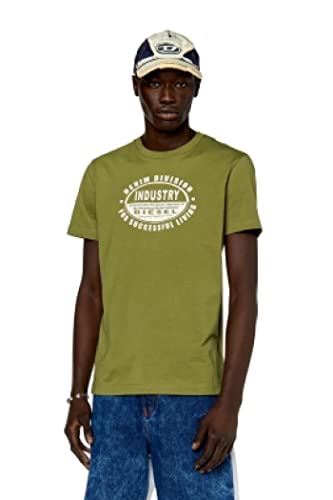 Diesel Koszulka męska T-diegor-k60, 5bk-0grai, S, 5bk-0grai, S