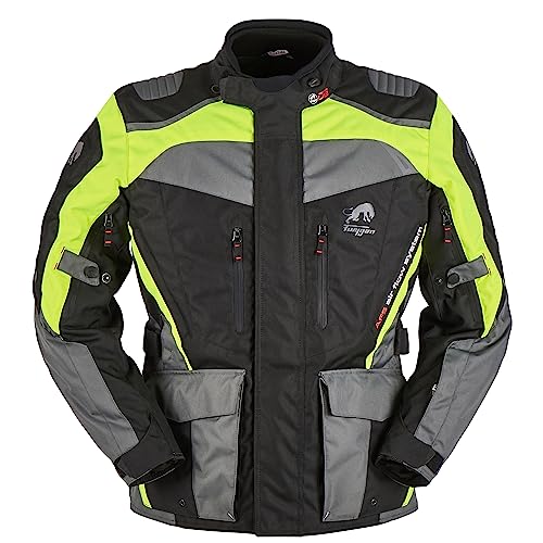 Furygan Kurtka męska Veste Apalaches, Czarny żółty fluo, 4XL