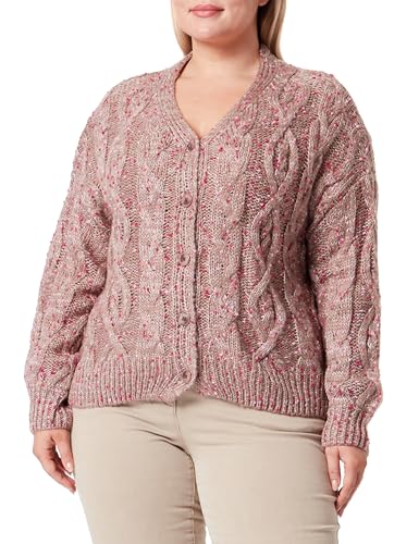 SIDONA Damski kardigan 19019558-SI01, Mauve Pink, M/L, różowy, M-L