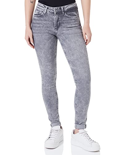 ONLY OnlBlush Mid dżinsy damskie skinny fit, Jasnoszary denim, S