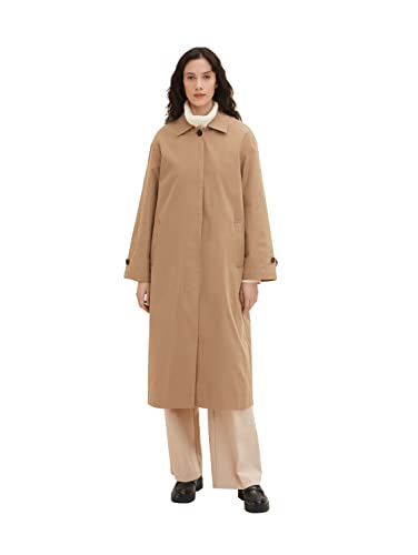 TOM TAILOR Damski Płaszcz 1035874, 12912 - Splashed Clay Beige, XXL