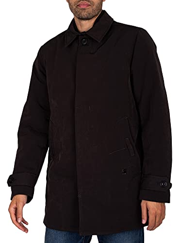G-STAR RAW Kurtka męska Utility Pdd Trench, Czarny (Dk czarny C408-6484), S