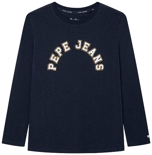 Pepe Jeans Damska koszulka Pierce, niebieski (Dulwich), 8 Jahre