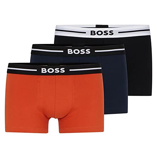 BOSS Men's 3P Bold Trunk, Open Miscellaneous, XS, Open Miscellaneous