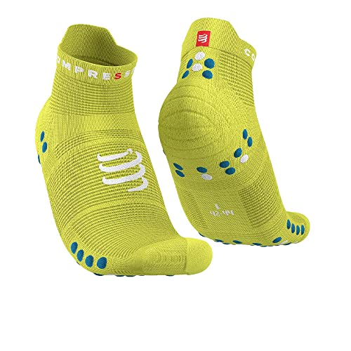 COMPRESSPORT XU00047B Skarpety Unisex dla dorosłych, Pierwszy/Fjord Blue, 39-41 EU