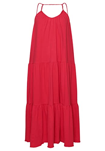 Superdry Sukienka midi Vintage Jersey W8011100A, Fa9/Raspberry Pink, M