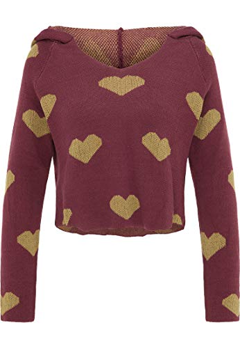 ocy Sweter damski 82733581, bordowy, XL/XXL, bordowy, XL-XXL