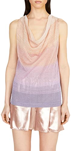 Sisley Womens Tank-Top 109UMH005 T-Shirt, Multicolor 902, M, Multicolor 902, M