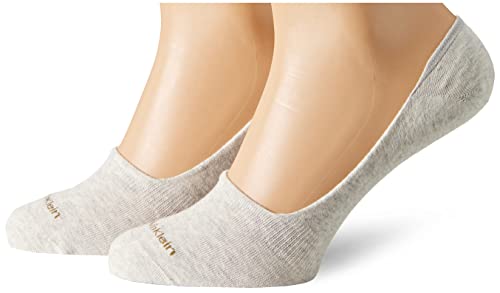 Calvin Klein Męskie skarpety Mid Cut Footie Socks, beżowy melanż, 43/46, Be?owy Melan?, 43-46 EU