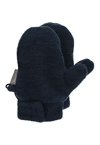 Sterntaler Unisex dziecięce rękawiczki z efektem melanżowym, granatowe, 2