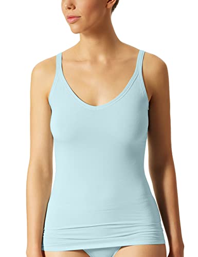 Schiesser Damska bielizna spaghettitop, Hellblau, M
