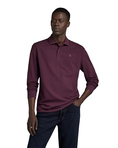 G-STAR RAW Męska koszulka polo Dunda Core, Fioletowy (Lt Maze D14141-5864-8880), L
