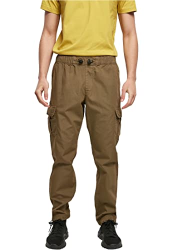 Urban Classics Spodnie męskie Ripstop cargo z elastycznym pasem, ściągaczem i naszytymi kieszeniami bocznymi, rozmiar XS do 5XL, Tiniolive, XL