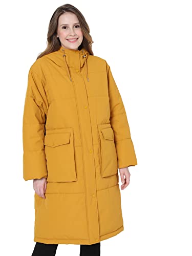 VERO MODA Damska kurtka Vmelanor Long Padded Jacket Ga Boos płaszcz, Chai Tea, M