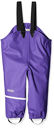 CareTec Spodnie przeciwdeszczowe dla dzieci unisex, Fioletowy (633), 116