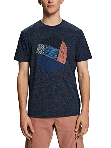 ESPRIT T-shirt męski 053EE2K302, 404/NAVY 5, L, 404/Navy 5, L