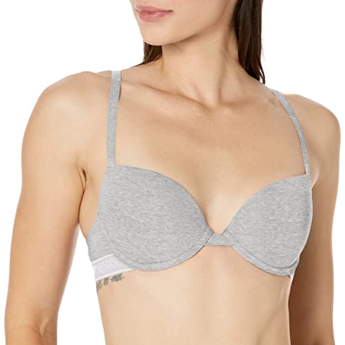 Emporio Armani biustonosz push up, jasnoszary melanżowy, 75D