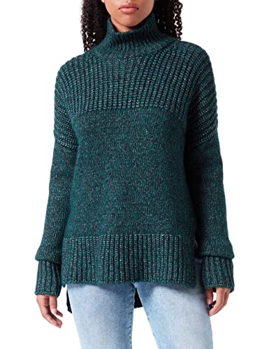 HUGO Damska bluza Safinamy, Open Green344., L