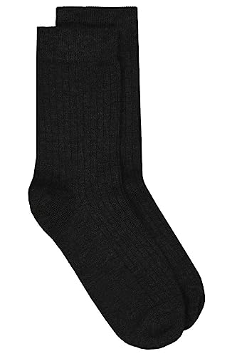 Ulla Popken, Damskie duże rozmiary, pończochy, wiskoza bambusowa, ciemnoszary melan?