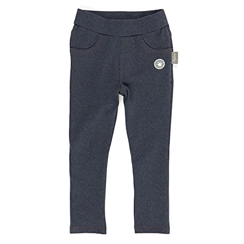 Sigikid Dziewczęce legginsy, Niebieski/wygląd dżinsów, 116 cm