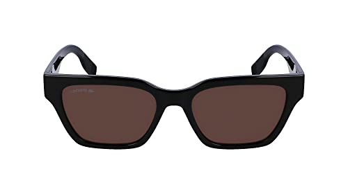 Lacoste Damskie okulary przeciwsłoneczne L6002S, czarne, jeden rozmiar, Czarny, Rozmiar uniwersalny