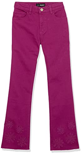 Desigual Girl's Kids TOP-Bottoms-EXTER Casual Pants, czerwone, 13/14