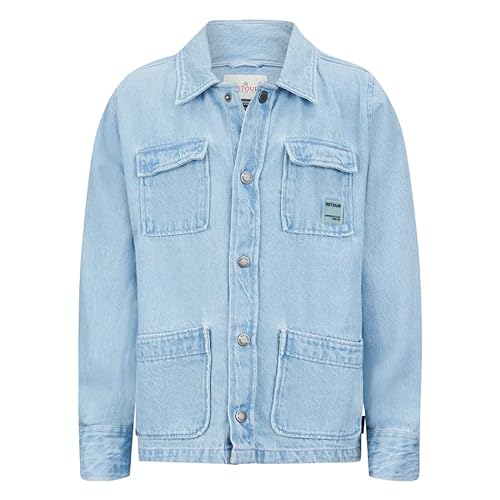Retour Denim de Luxe Julian Denim Jacket chłopięca, jasnoniebieski (light blue denim), 11/12