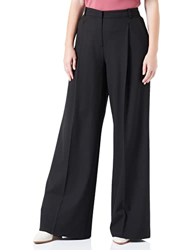 Pinko Damskie spodnie Prospero Poly Viscos, Z99_Black Limuzyna, UK M, Z99_czarna limuzyna, 42