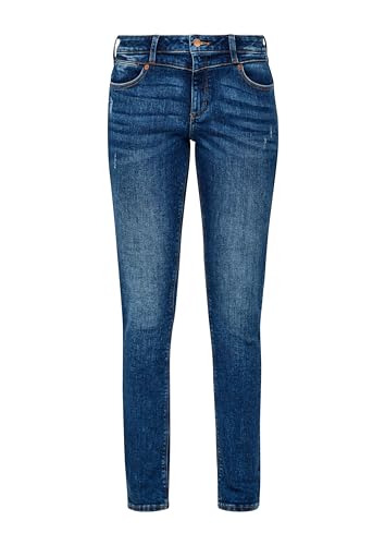 Q/S by s.Oliver damskie spodnie dżinsowe, slim fit niebieskie, 32, niebieski, 32W / 32L