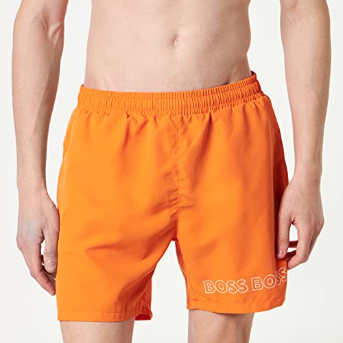 BOSS Męskie szorty kąpielowe Dolphin Bright Orange829, M, Jasny pomarańczowy 829, M