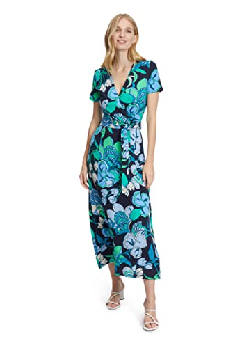 Betty Barclay Sukienka damska Anne 1, ciemnoniebieska/niebieska, 44, ciemnoniebieski/niebieski, 44