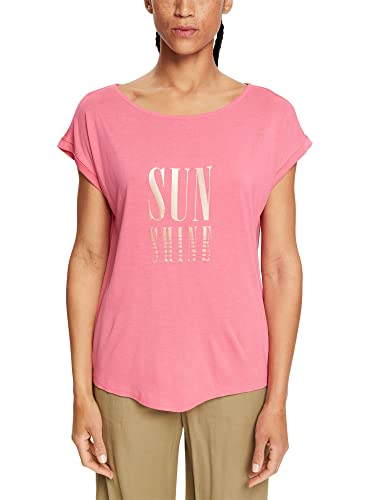 ESPRIT Collection Koszulka damska, 660/różowy fuksja, S