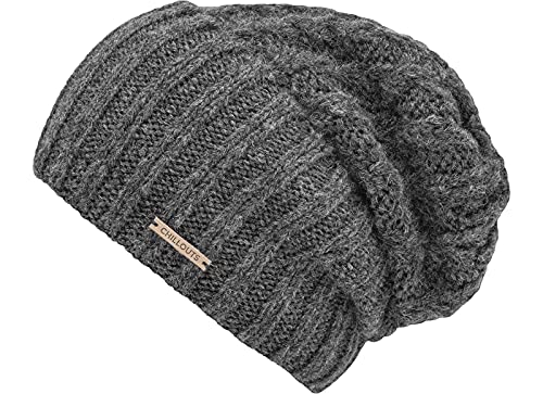 CHILLOUTS Damska czapka Yves Hat Beanie, ciemnoszary, jeden rozmiar