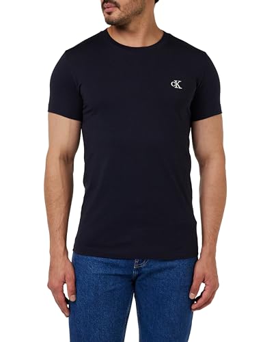Calvin Klein Jeans Topy z dzianiny S/S, Nocne niebo, XXS