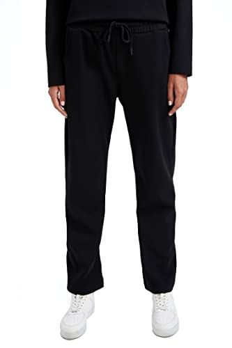 DeFacto Spodnie do biegania dla kobiet damskie spodnie dresowe do biegania (czarne, XXL), czarny, XXL