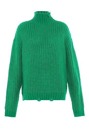 gaya Damski sweter z golfem zielony XL/XXL, zielony, XL