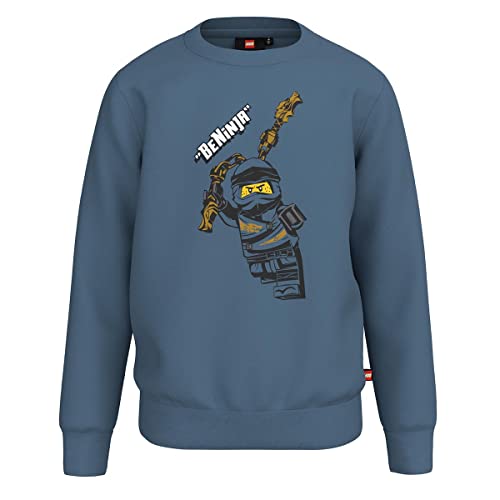 LEGO Chłopięca bluza Ninjago Jungen LWStorm 102, 612 Faded Blue, 98