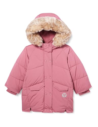 s.Oliver Dziewczęcy płaszcz outdoorowy, Rosa, 122 cm