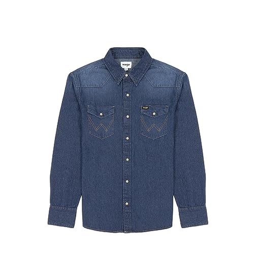 Wrangler Koszulka męska, Dark Stone, 4XL