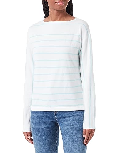 Sidona Sweter damski 10630545, wełna biała mięta, XS/S, Wełna biała mięta, XS-S