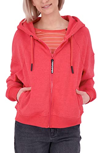 ALIFE and Kickin JesseAK A bluza z kapturem, damska bluza z kapturem, Coral Melange, S