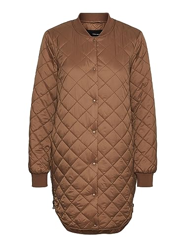 VERO MODA Damska kurtka długa pikowana, Aztec, 48